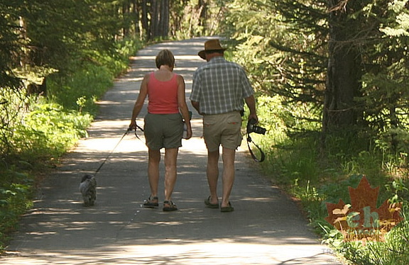 Walking the Lower Lake Trail