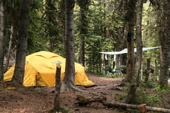 Wilderness Campground on Lillian Lake