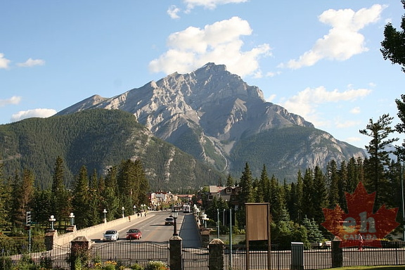 Village Views of Banff, Alberta, Canada