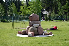 Statue and Relaxation