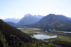 First Views on Cory Pass Trail