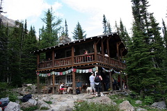 Plain of Six Glacier Trail Teahouse