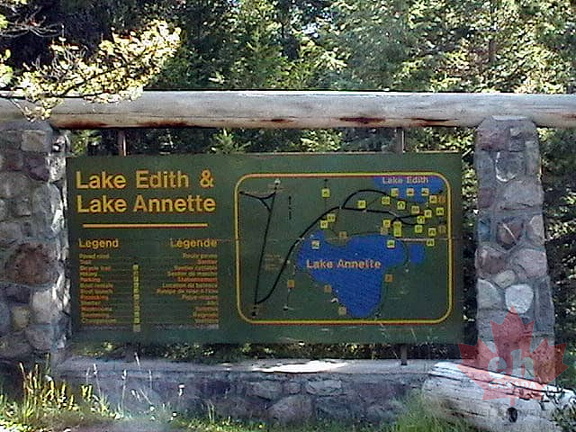 Lake Annette Welcome Sign