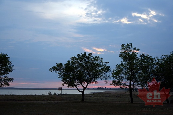 Sunset on Little Fish