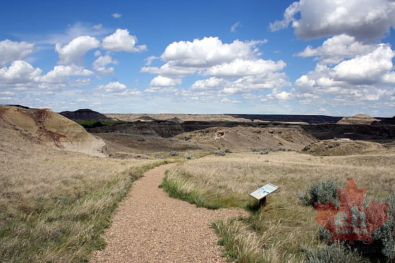 Hiking in the Badlands