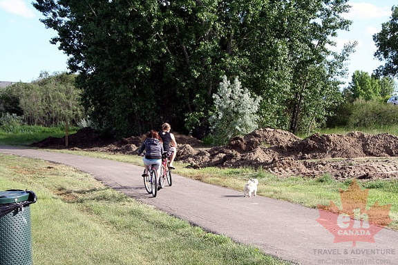 Biking
