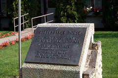 John Diefenbaker Plaque in Prince Albert