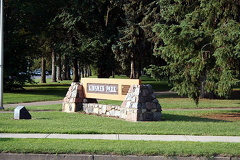 Kinsmen Park Entrance in Prince Albert