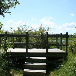 Amiskowan Trail and Lake in Prince Albert National Park