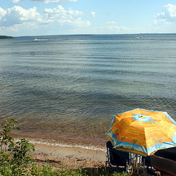 Birch Bay on Waskesiu Lake in Prince Albert National Park