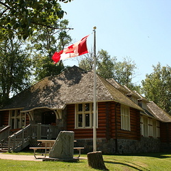 Waskesiu Village in the Prince Albert National Park