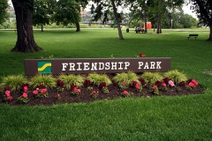 Friendship Park Sign