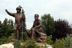 Louis Riel Statue in Saskatoon