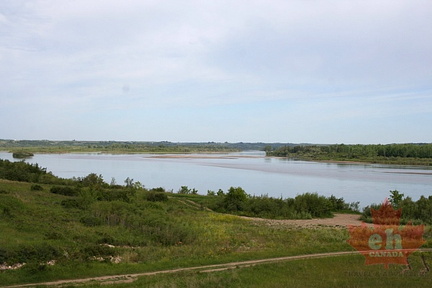 North Saskatchewan River in Battleford