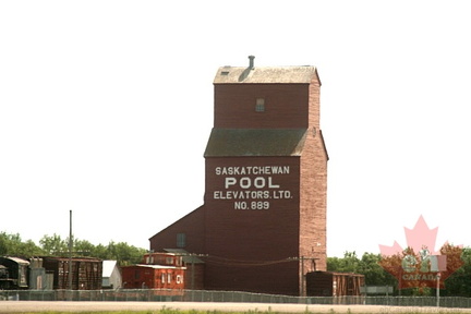 Grain Elevators in Battleford