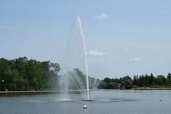 Wascana Lake Water Art