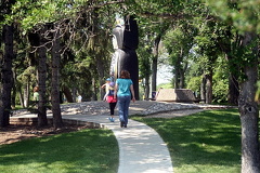 Blue Trail in Regina, Saskatchewan