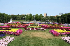 Queen Elizabeth Gardens in Regina