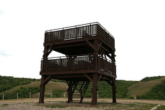 Bison Lookout in Buffalo Pound Park