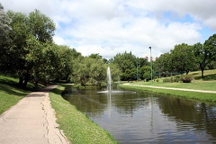 Paved Trail in Moose Jaw