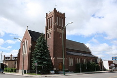 Stone and Brick Church in Moose Jaw