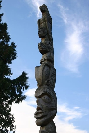 First Nation Totem Poles