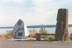 Marker and Sculpture