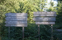 Off Roading Directional Signs