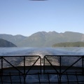 Looking out BC Ferry doors