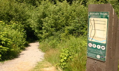 Trailhead to the Rotarary Trail