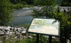 Mamquam River Interpretive Sign
