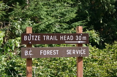 Trailhead Sign