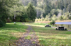 Hiking Trail and Picnic Tables