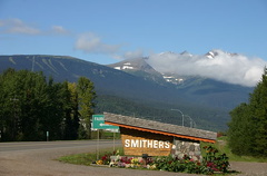Smithers Welcome Sign