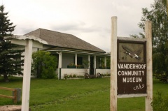 Entrance Sign to Village