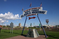 Alaska Hwy Sign