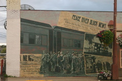 Peace River News Mural