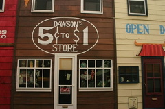 Dawson 5 Cent Store Mural