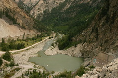 Dam spillway