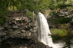 Cascading Mahood Waterfall