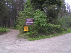 Sign for OK Mountain Park