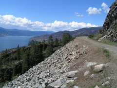 Biking North on KVR