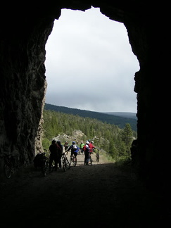 Exiting Little Tunnel