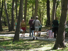 Hiking in Park