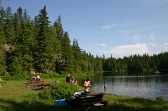 People at the Lake