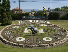 Flower garden sign