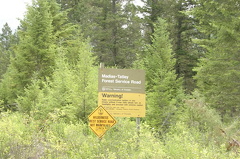Forest Service Road Sign