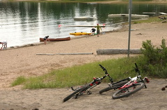 Bikes, Beach, Boats