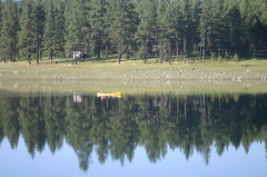 Canoeing Horseshoe Lake