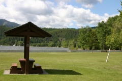 Sheltered Picnic Table